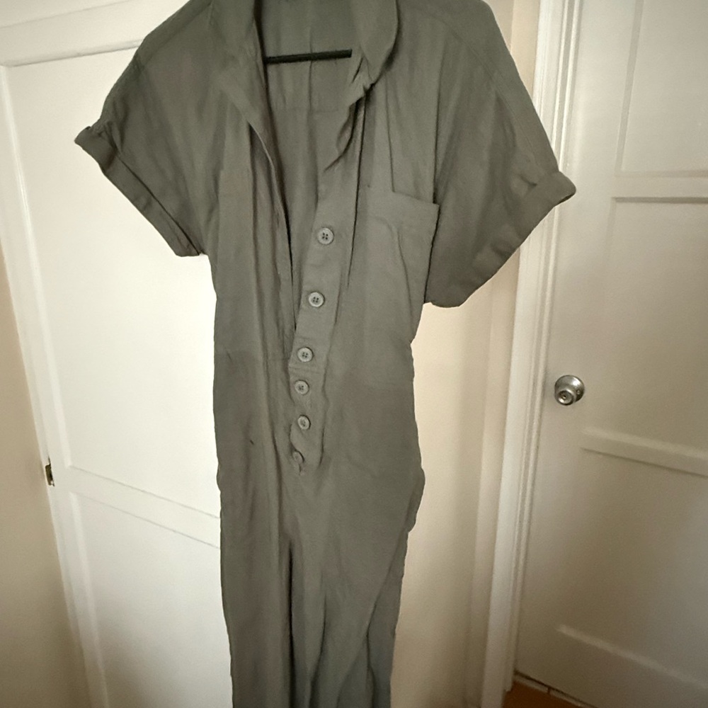Stylish army green Jumpsuit
